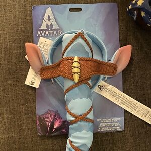 Avatar Halloween Costume - ears/headdress and tail